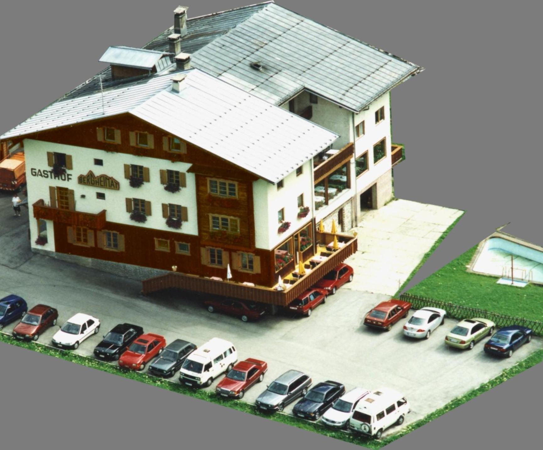 Gasthof Bergheimat Boden Bagian luar foto