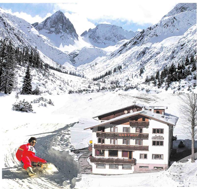 Gasthof Bergheimat Boden Bagian luar foto